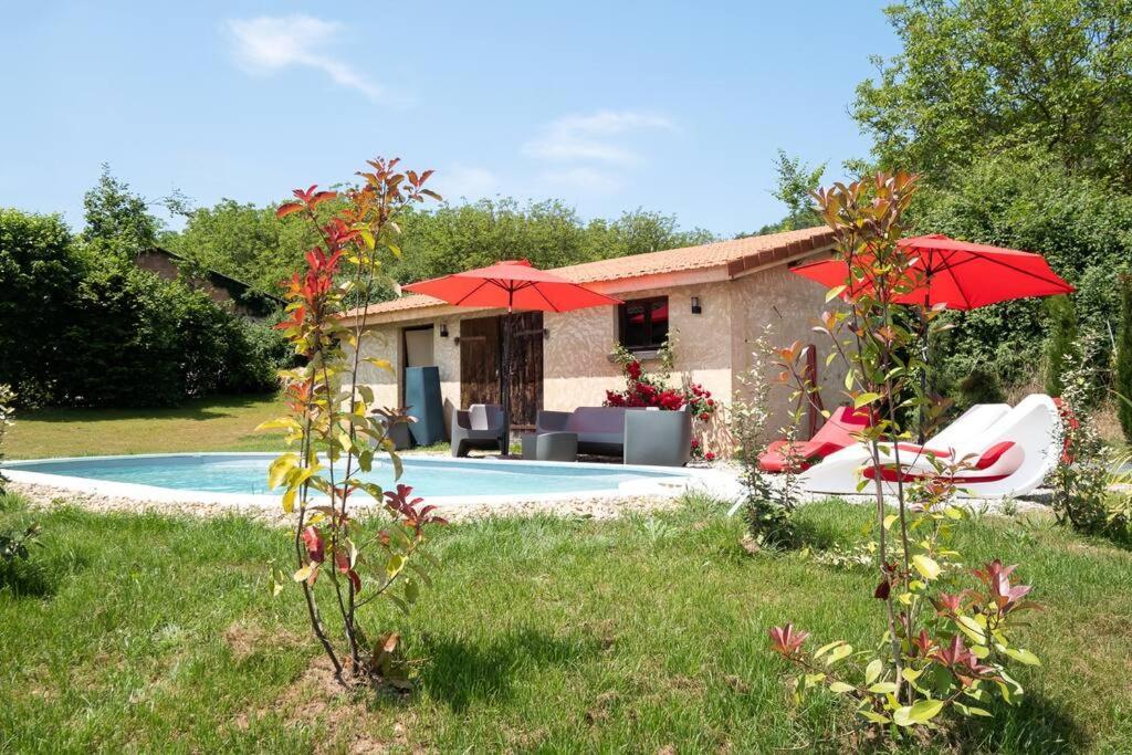 Combe Jolie Clim, Piscine & Jacuzzi Villa Saint-Vincent-de-Cosse Exteriör bild