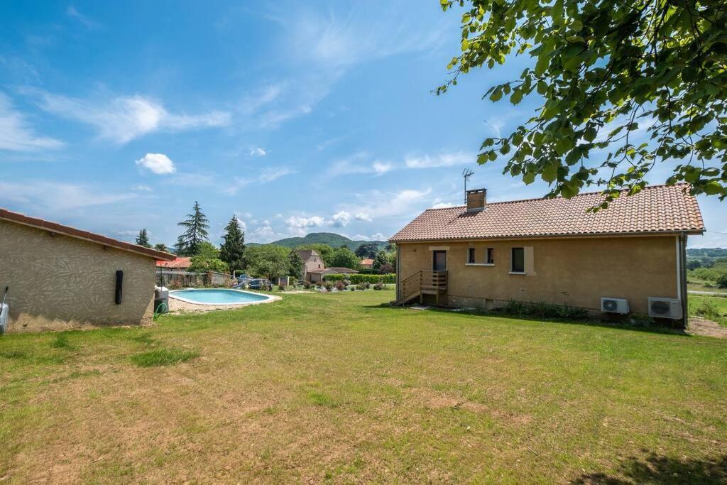Combe Jolie Clim, Piscine & Jacuzzi Villa Saint-Vincent-de-Cosse Exteriör bild